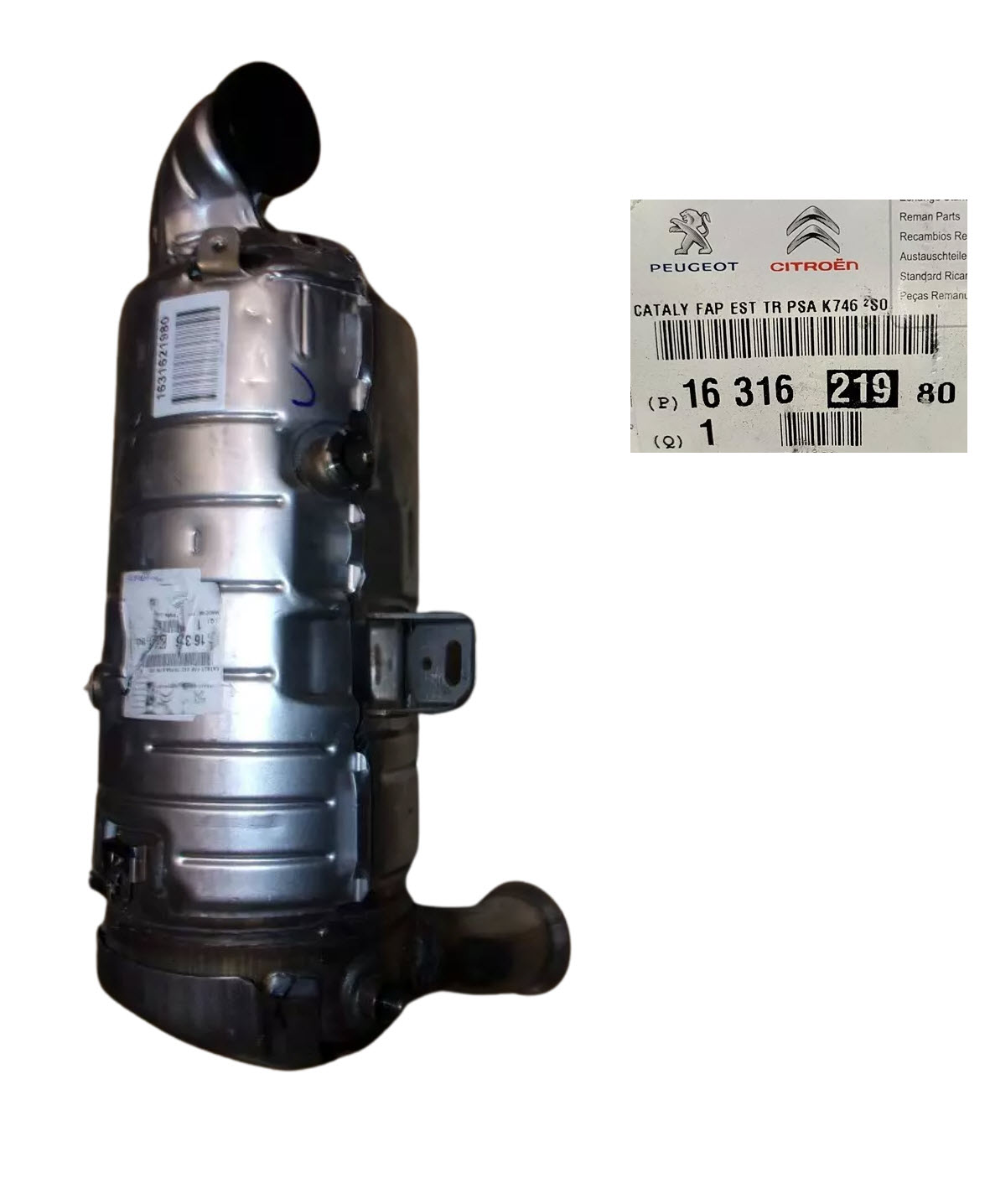 Kat/roetfilter ruildeel 3552782