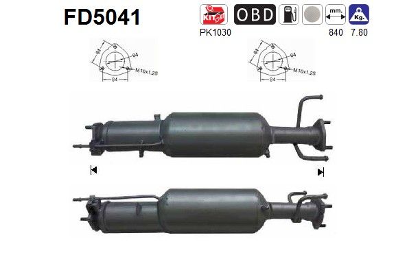 Katalysator fap nieuw 4805946