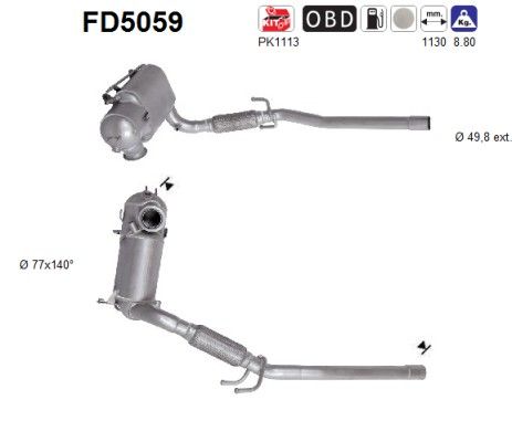 Roetfilter JZW254702X