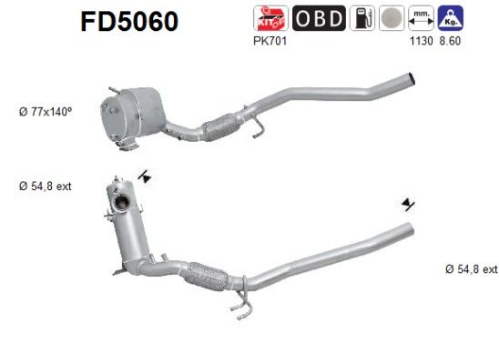 E:roetfilter am 1K0254704KX