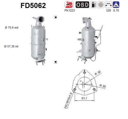 Demper katalysator 4819270