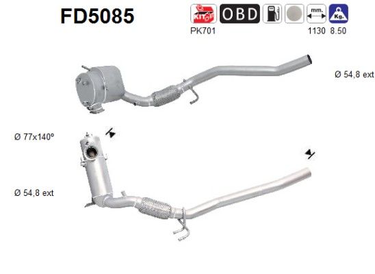 E:roetfilter am 1K0254707JX